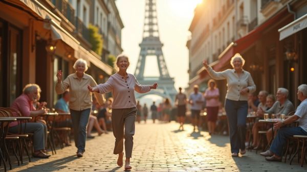 La vie active des seniors : bien-être et autonomie à Paris